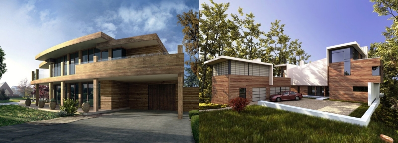 3D Visualisierung Wohnungen - Villen und Häuser