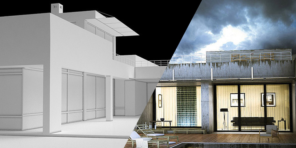 3D Rendering für Architektur mit 3D fotorealistische Visualisierung | Profi-3d.de