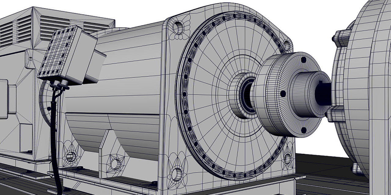 3D Modellierung Industrievisualisierung Maschinen