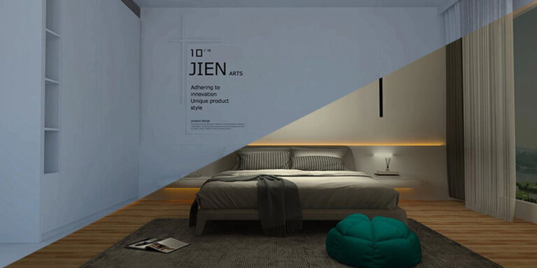 3D Schlafzimmer Visualisierung