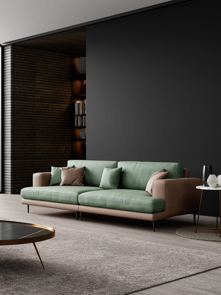 3D Sofa Umfärbung