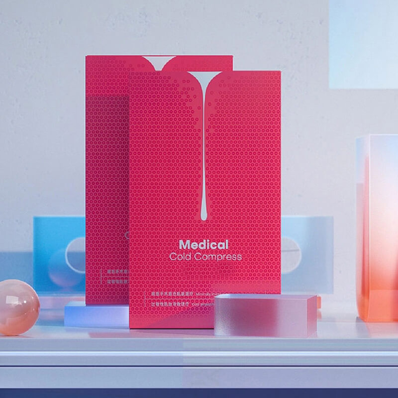 3D Verpackung Rendering Medizinische Produkte