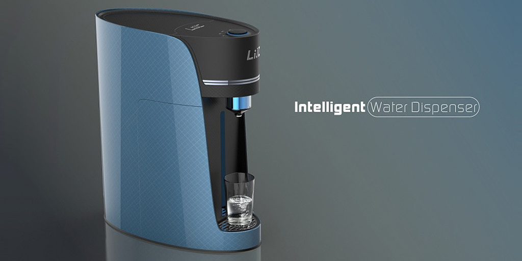 3D Visualisierung Elektronik Wasserspender