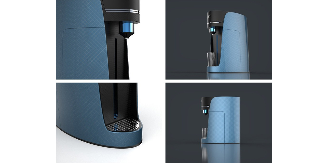 3D Visualisierung Elektronik Wasserspender