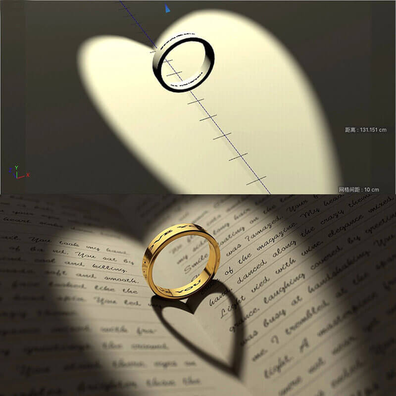 3D Visualisierung Ringe und Schmuck
