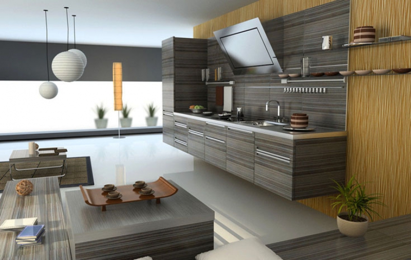 Innenraumvisualisierung am Beispiel Küche
