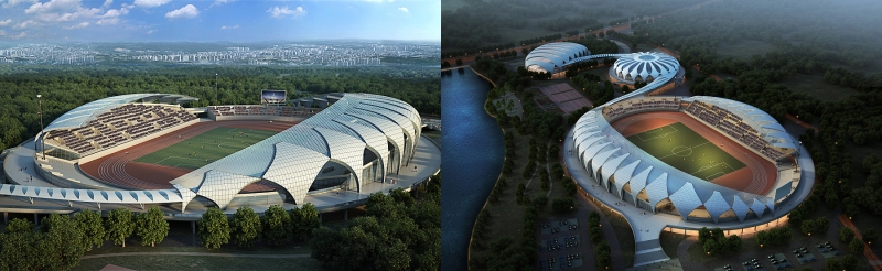 Stadion Design Projektvisualisierung