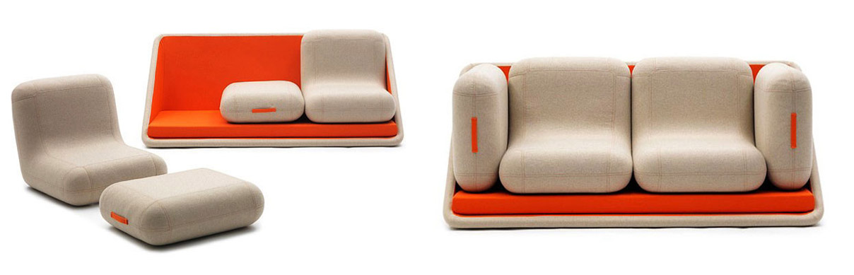 Sofa 3D und Sessel 3D Visualisierung